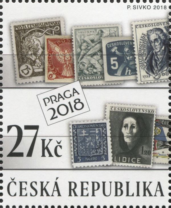 100 years of Czechoslovak postage stamps