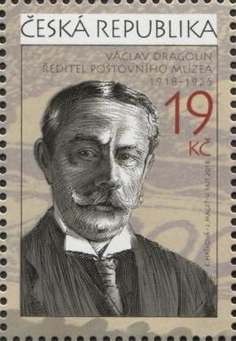 Václav Dragoun, director of the postal museum 1918-1925