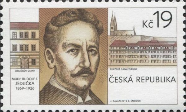 Rudolf Tomáš Jedlička, Physician