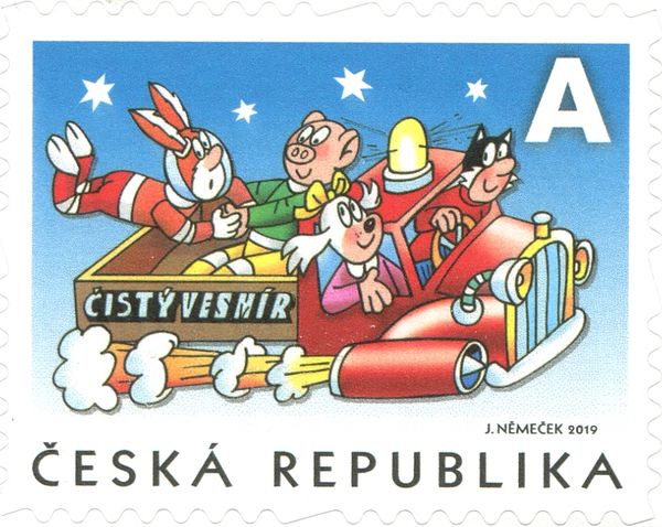 50th Anniversary of Comic Strip Čtyřlístek