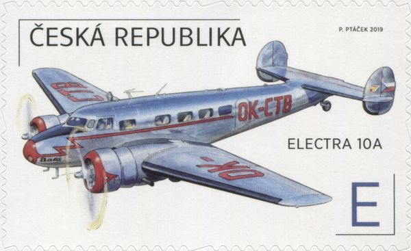 Electra 10A in Flight