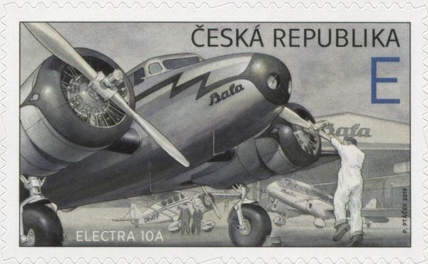 Electra 10A on the Ground