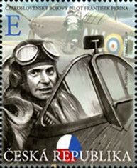 František Peřina, Fighter Pilot in Czech Squadron