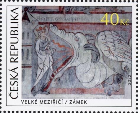 Life of St. Margaret (Detail), Velké Meziříčí Chateau