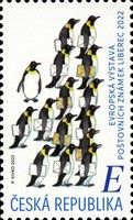 Penguins Carrying Letters
