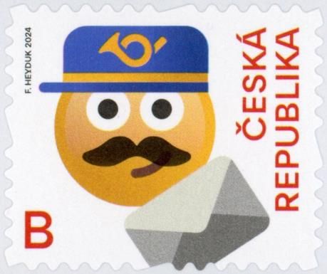Emoji Delivering Letter