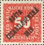 Austrian Postage Due Stamps from 1916 overprinted