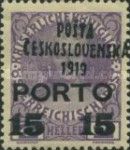 Austrian Porto Stamps 1916-18 overprinted