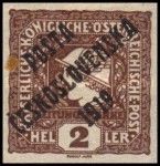 Austrian Newspaper Stamps 1916 overprinted