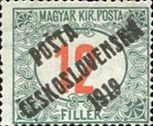 Hungarian Stamps from 1915-1918 overprinted