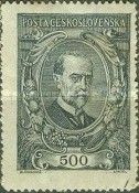 Tomáš Garrigue Masaryk (1850-1937), president