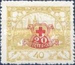 Hradcany at Prague - overprint Red Cross