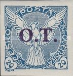 Sokol v letu - Windhover - overprint
