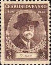 Thomas Garrigue Masaryk, President (85 birthday)