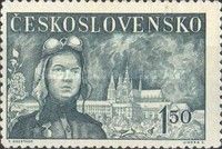 Soviet tank soldier at Prague