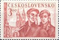 Two militiamen and Town Hall, Prague