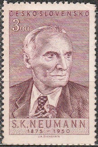 Stanislav Kostka Neumann (1875-1947), journalist and poet
