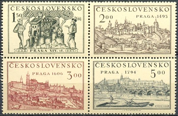 National exhibition of postage stamps PRAGUE 1950