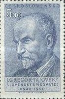 J. Gregor Tajovsky (1874-1940), Slovakian writer