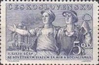 Czech and Soviet steel workers