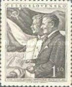 Klement Gottwald and Joseph V. Stalin