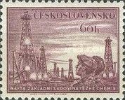 Oil field and workers