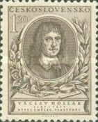 Portrait of Vaclav Holllar, by J. Mayssens