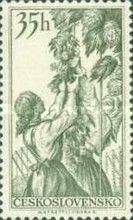 Women gathering hops