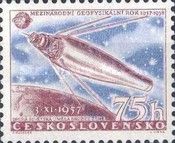 Sputnik 2 over Earth