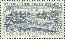 View of Prague, 1628