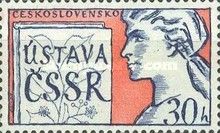 The Constitution and woman's head USTAVA
