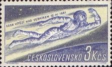 1st man in space, Yuri A. Gagarin, Apr. 12, 1961