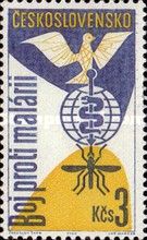 Dove and malaria eradication emblem