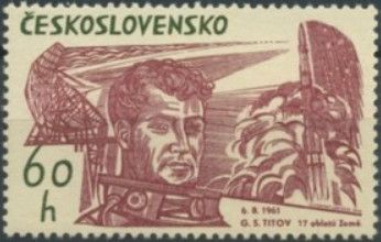 G.S.Titov, start rakety Vostok