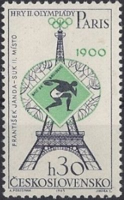 Throwing the Discus (Paris, 1900)