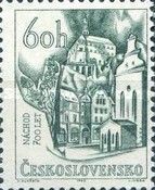 View of Náchod - 700th. anniversary