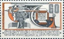 Stamp exhibition BRNO 1966
