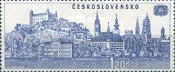 Danube, Castle and Churches, Bratislava