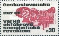 Russian October Revolution, 50th Anniversary