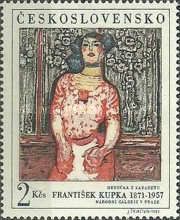 Cabaret Performer, by Frantisek Kupka
