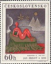 Cleopatra II, by Jan Zrzavý (1890-1977)