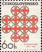 Czechoslovak Red Cross, 50th Anniversary
