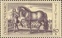 Groom Leading Horse, by Matthaus Merian (1626)