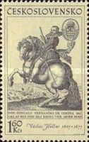 Don Goncalo fernandes de Cordova, by Vaclav Hollar