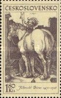 Horse and Soldier, by Albrecht Durer (1505)