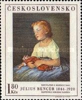 Girl with Doll, by Julius Bencúr (1863)