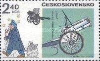 WWI cannon 75 mm and “Good soldier" Svejk (1915)