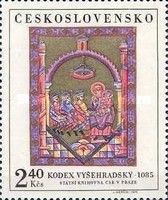 Adoration of the Kings, from the Vysehrad Codex (1085)