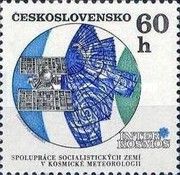 Molniya meteorological satellite
