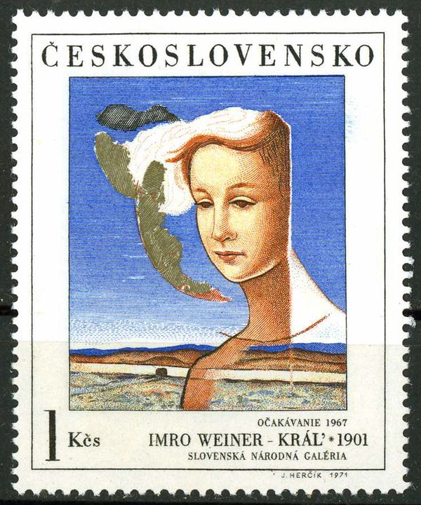 Waiting, by Imro Weiner-Kral (1967)
